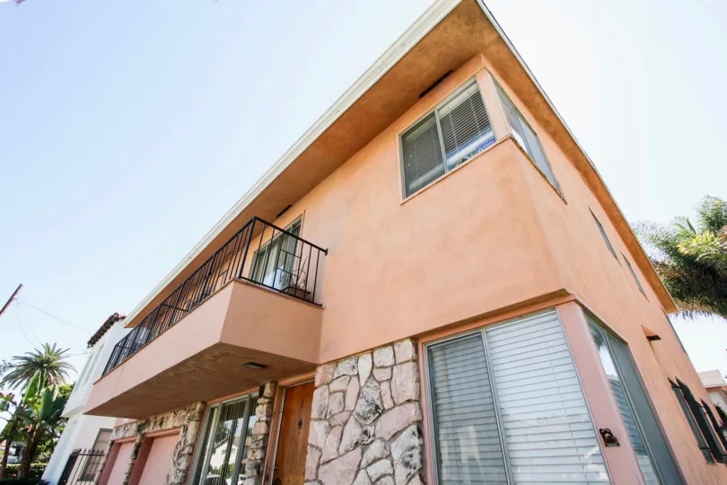 The balconies seen at 3122 E Theresa St