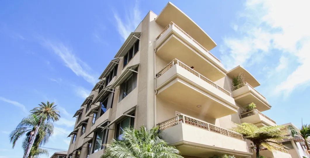 The balconies at 3401 E 1st St