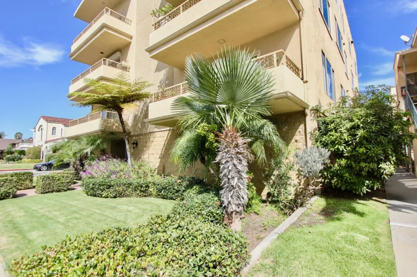 The trees and plants around 3401 E 1st St