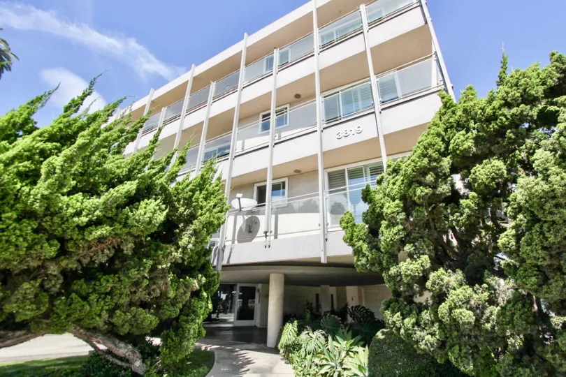 The balconies seen at 3819 E Livingston Dr