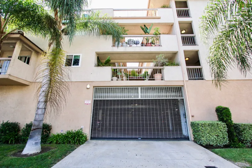 The garages at Belmont Villas