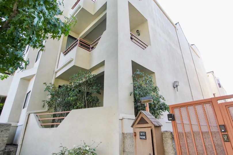 The balconies at Bixby Knolls Terrace