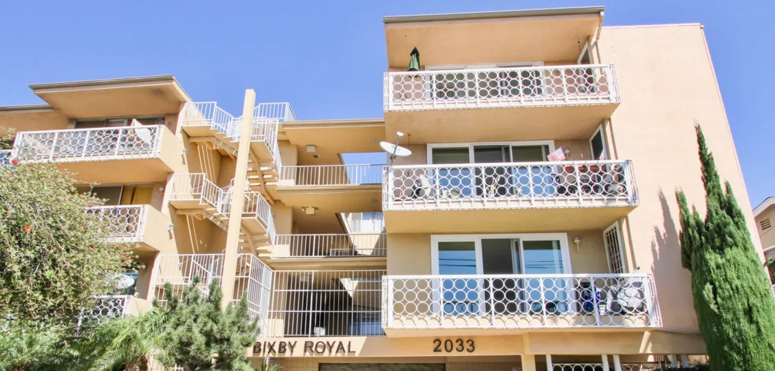 The sliding doors on the balconies at Bixby Royal