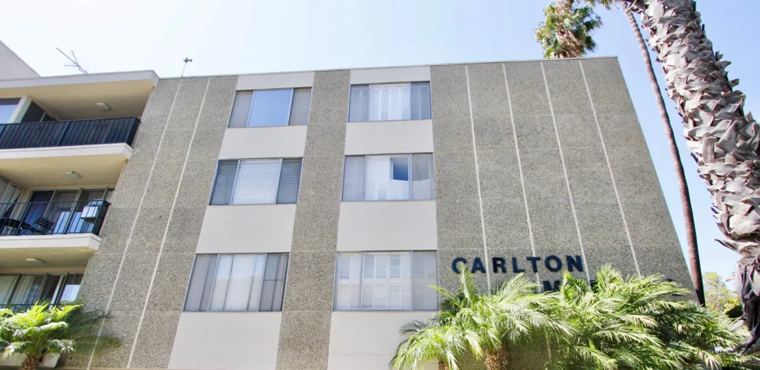 The view of the Carlton Imperial building