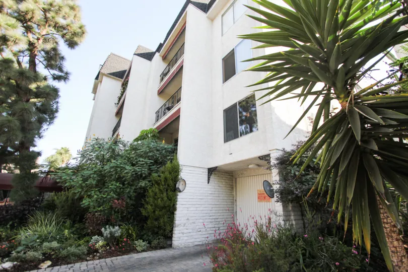 The driveway up to Carroll Park East in Long Beach, California