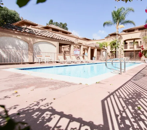 The pool area in Circleview