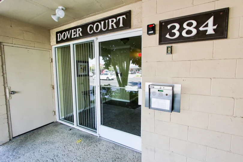 The entrance into Dover Court