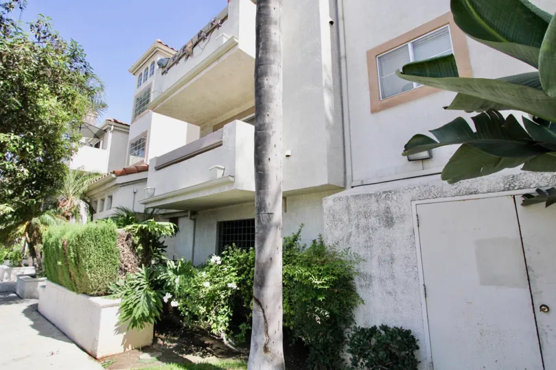 The terraces seen at East Park Villas