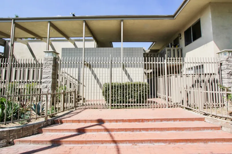The gate into El Capitan in Long Beach, California