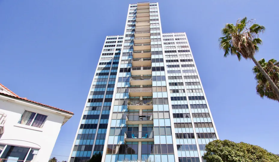 The skyline view of the Galaxy Tower