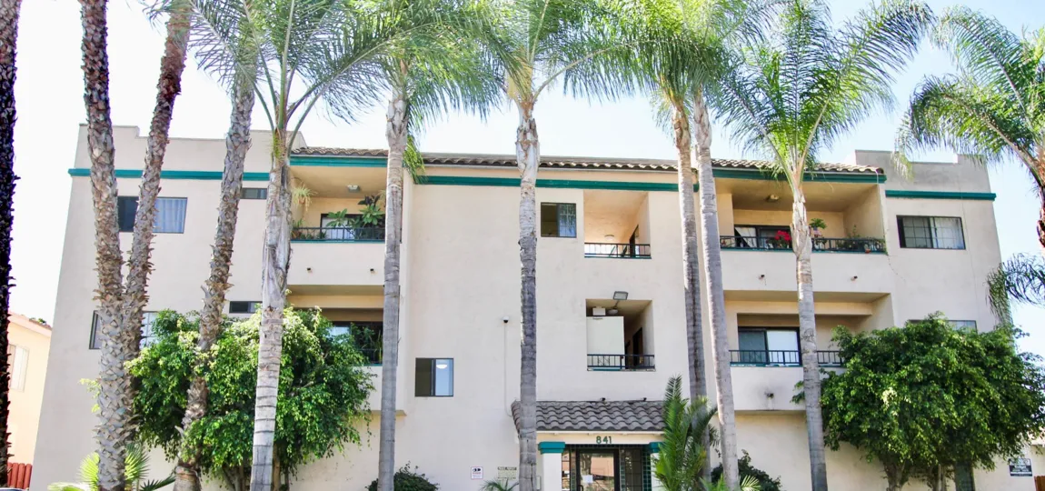 The balconies seen at Gardenia Villas