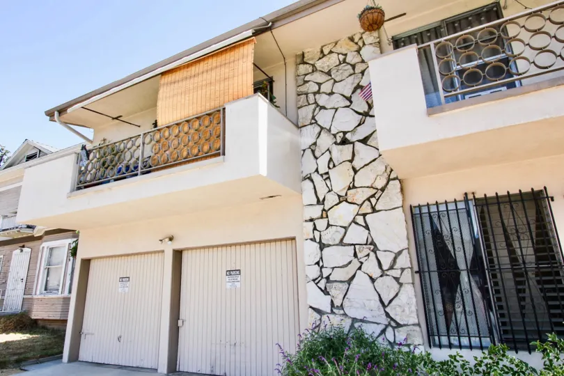 The balconies at Golden Cedar Condominiums