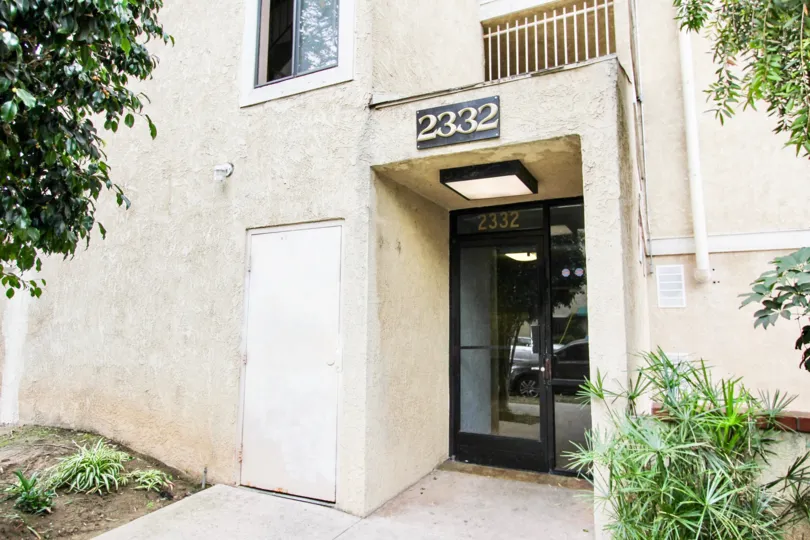 The address above the entrance into Junipero Gardens