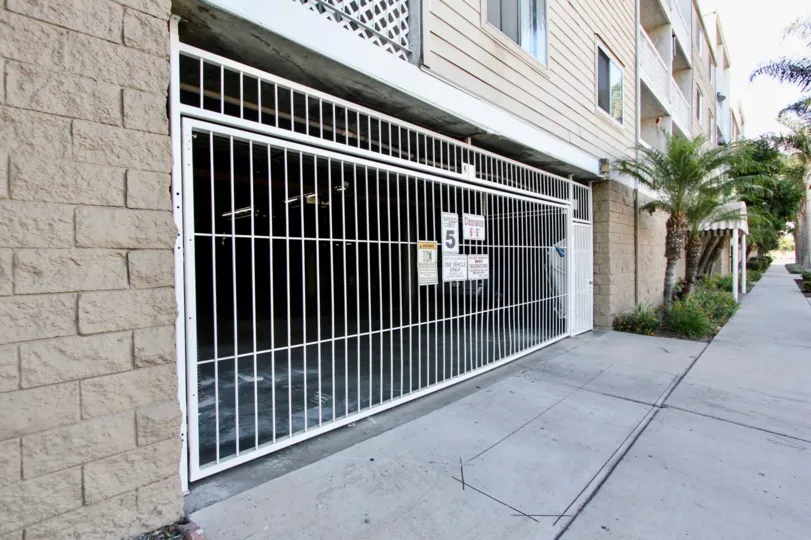 The parking for Lindenwood in Long Beach, Califorina