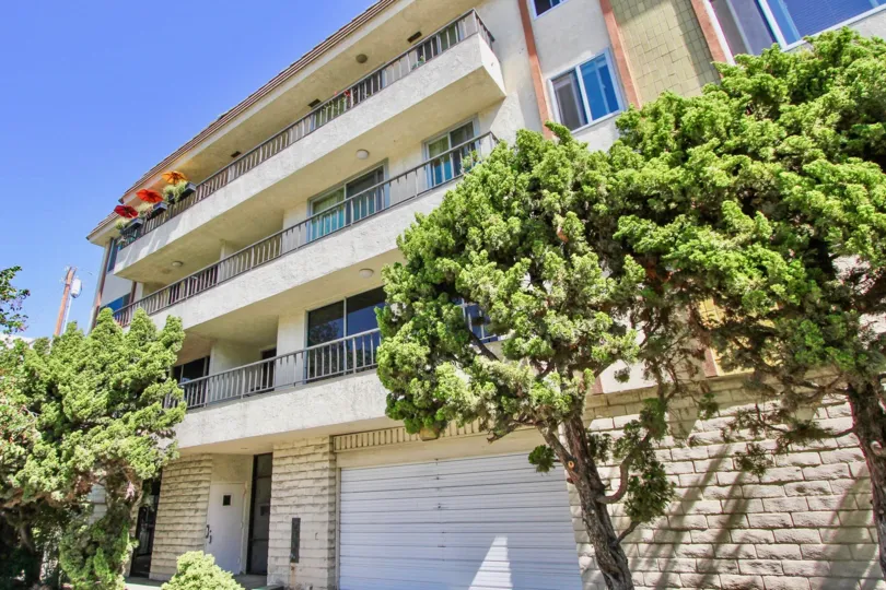 The garage for residents at Ocean Park Imperial