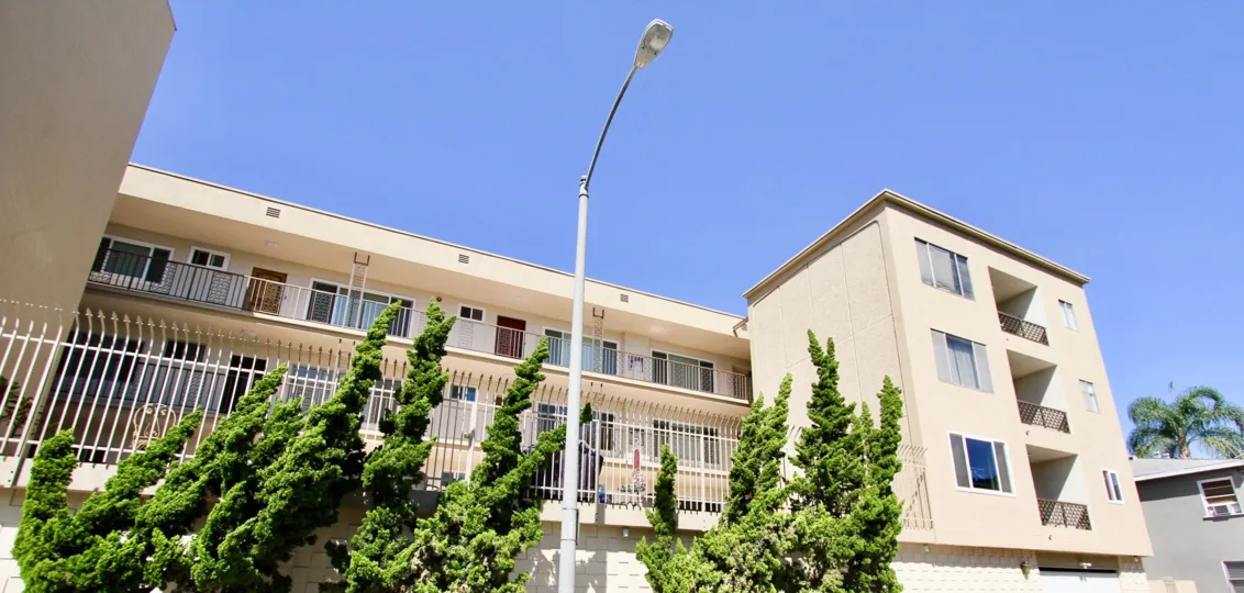 The street lights at the Park View Imperial