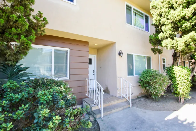 The unit entrance into Park View