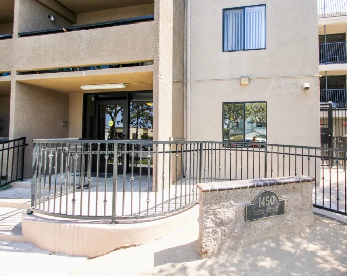 The entryway into Sea Gate Village in Long Beach, California