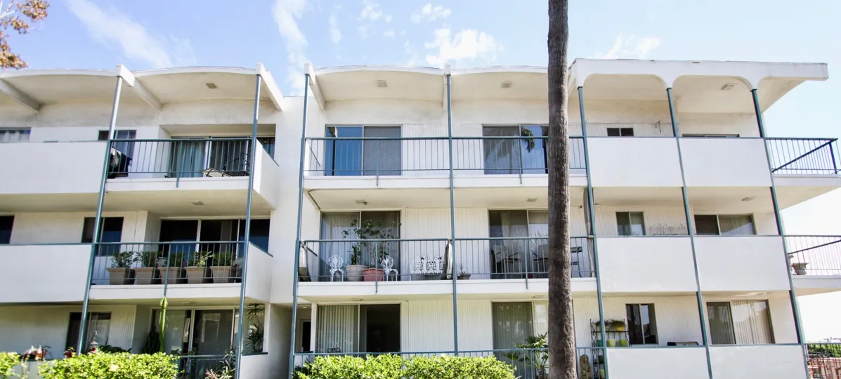 The balconies at Silver Seas