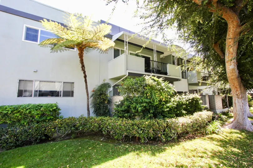 The balconies on the Sovereign Park Estates building