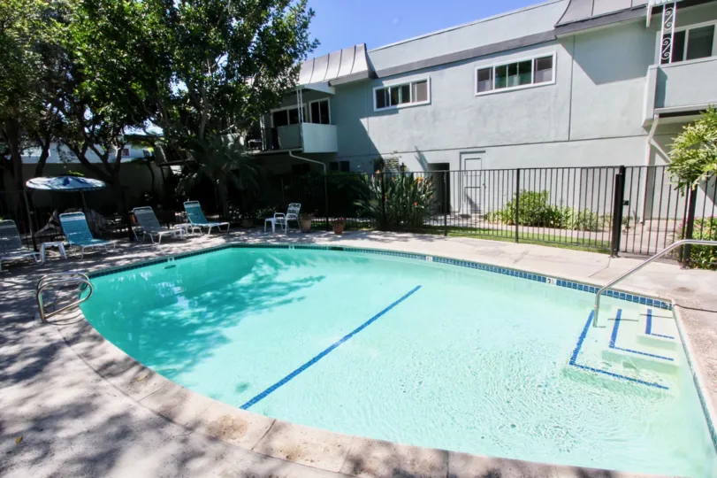 The pool at Sovereign Park Estates