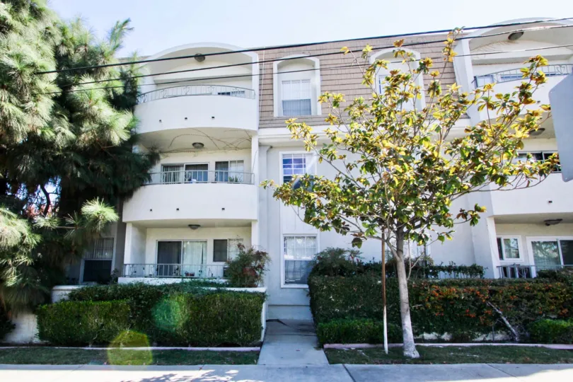 The view of The Park Estates in Long Beach, California