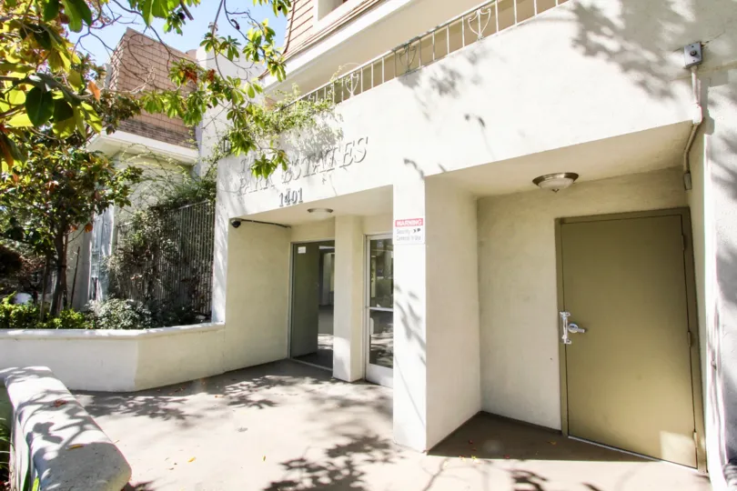 The entryway into The Park Estates