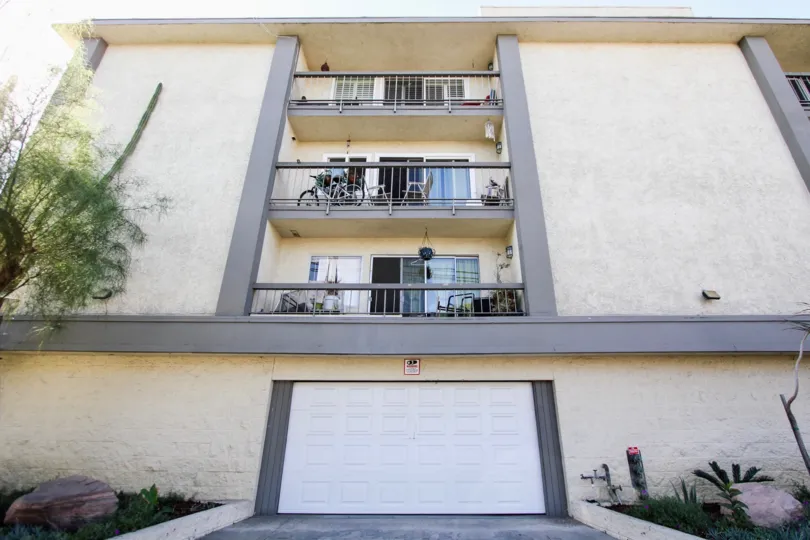 The balconies at Third Street East