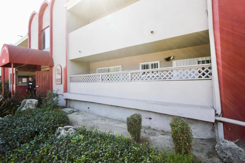The balconies at Town & Country