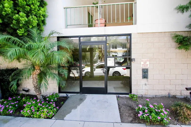 The doors going into Villa de Oro