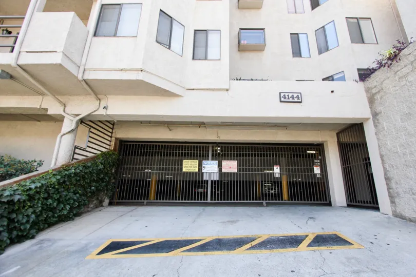 The garage at Villa Pacifica