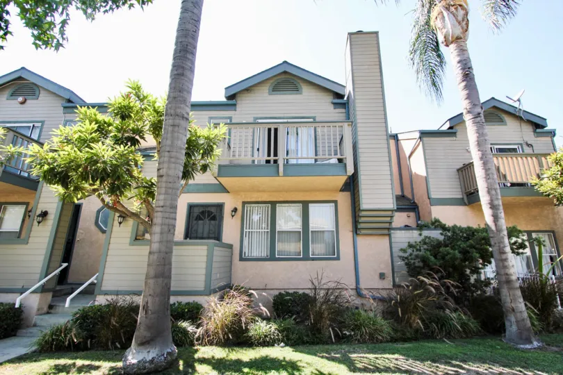 The view of Walnut Ave Villas