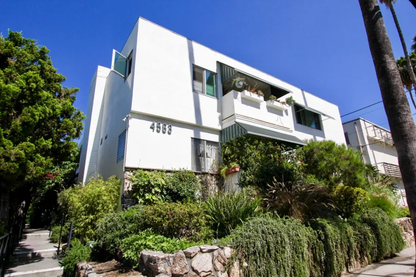 The balconies seen at Finley Capri