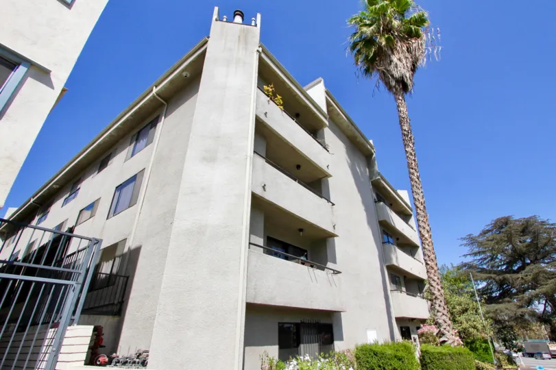 The view of Fountain View Estates in Los Feliz, California