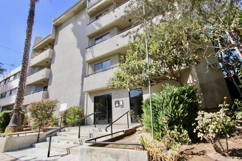 The entrance into Fountain View Estates in Los Feliz, California