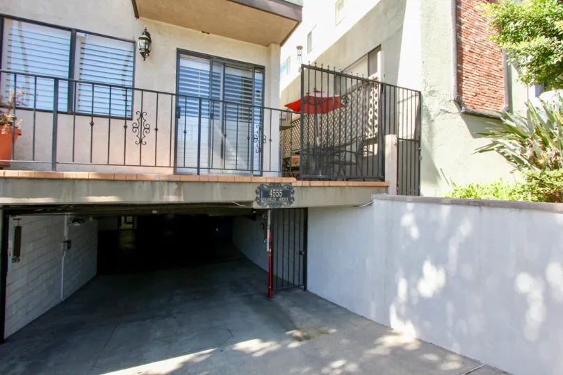 The garage at Franklin Square