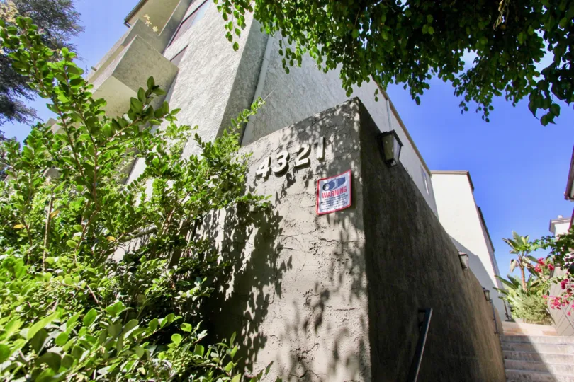 The address for Los Feliz Condos in Los Feliz, California