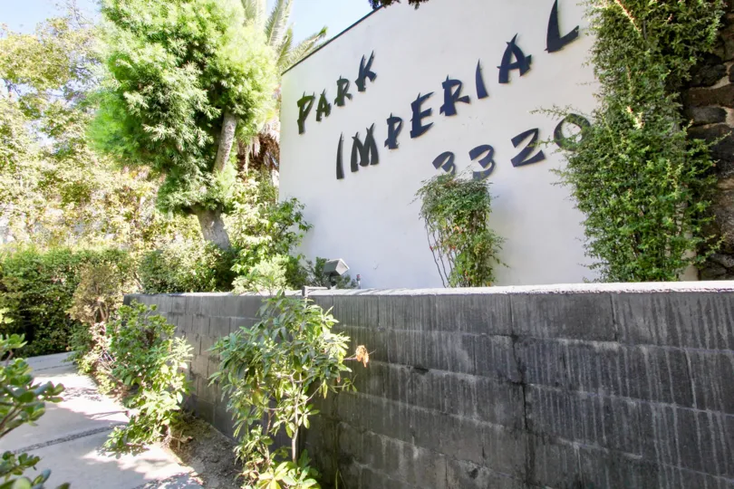 The address on the Park Imperial building
