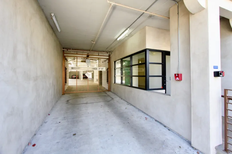 The garage at The Worchell