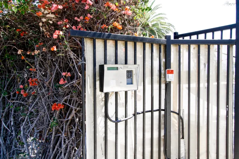The privacy at the Holiday House