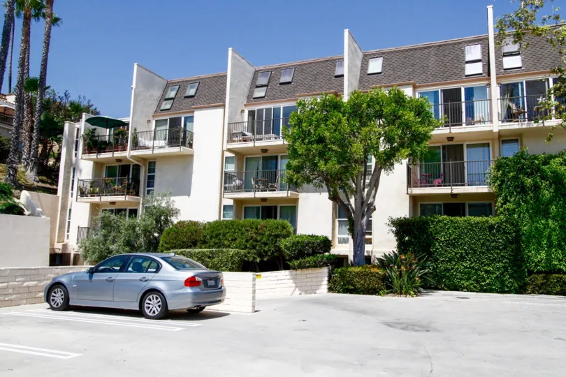 The view of Malibu Canyon Village