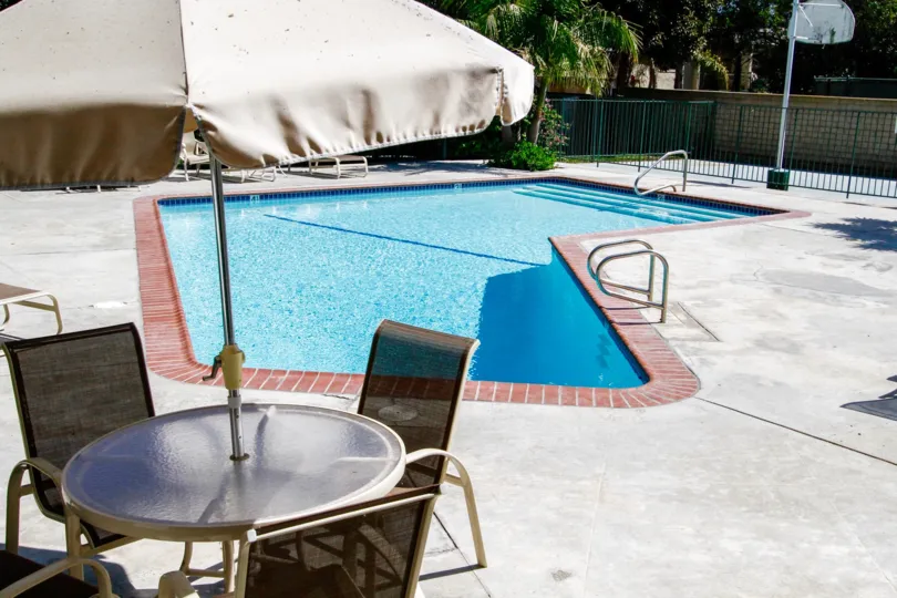 The pool at Malibu Gardens