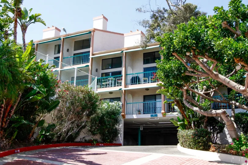 The Tivoli Cove building in CA California