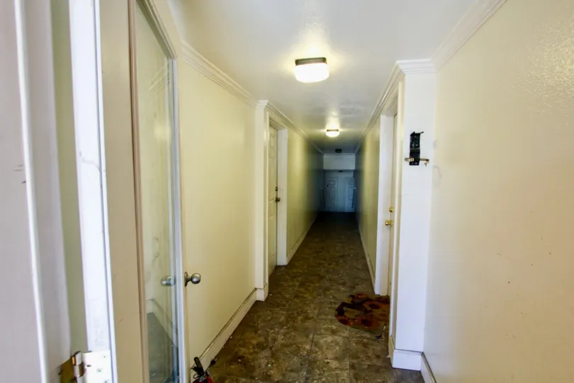 The hallway inside of 11417 Culver Blvd