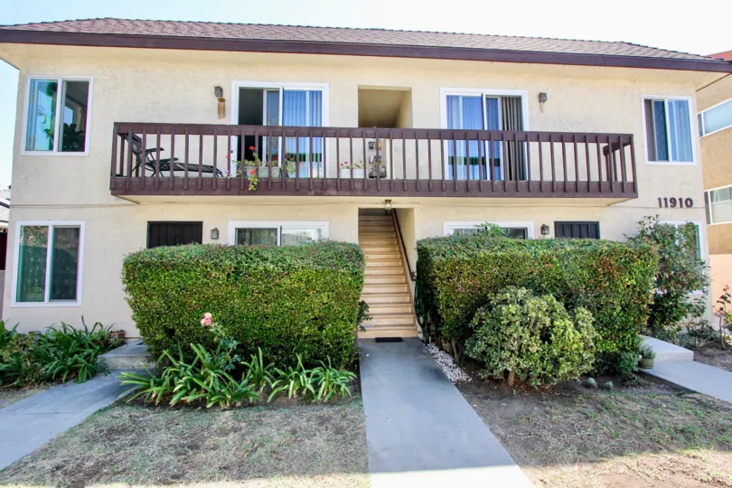 The balconies at 11910 Avon Way