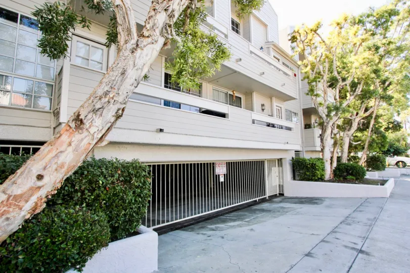 The drivway into the parking area of 11930 Avon Way