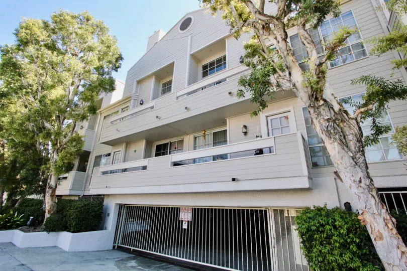 The garage for parking at 11930 Avon Way in Mar Vista, California