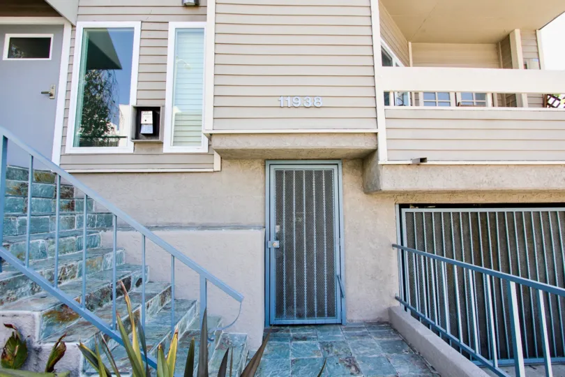 The side entrance into 11938 Courtleigh in Mar Vista, California