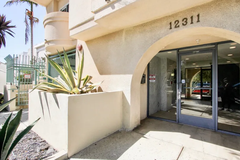 The entrance into 12311 Pacific Ave