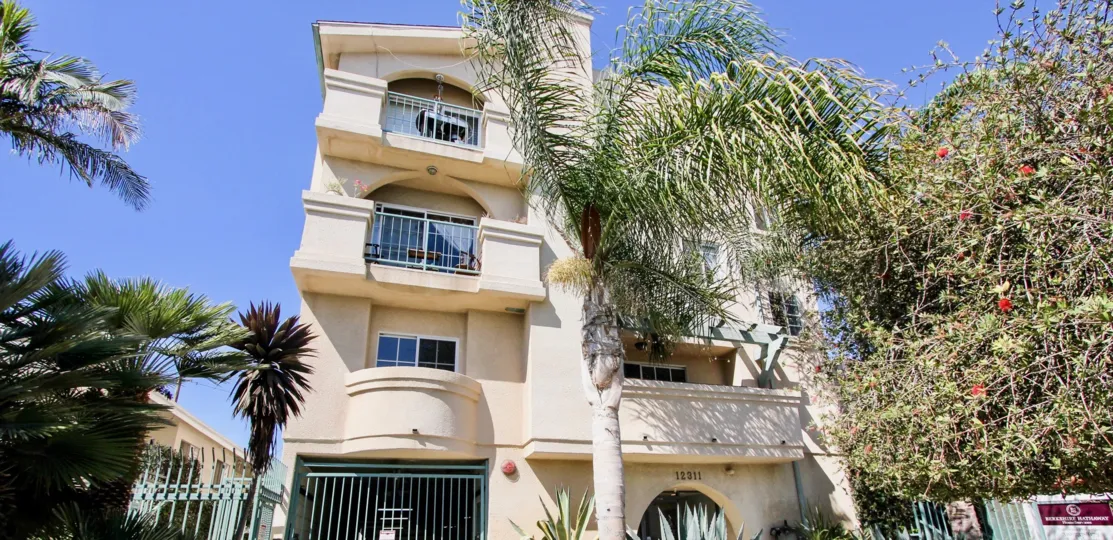 The balconies at 12311 Pacific Ave